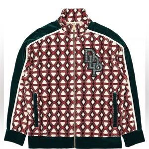 NWT Puma x Dapper Dan Multicolor Velvet Zip-Up Jacket